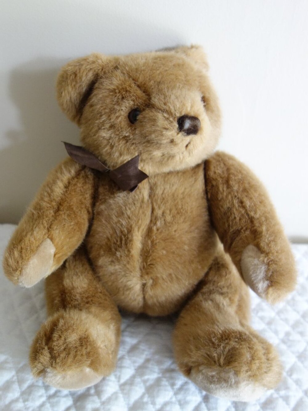 Vntg PLAYFUL PALS Jointed Teddy Bear Plus – made for Mervyn’s